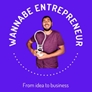 Logo of Wannabe Entrepreneur Podcast