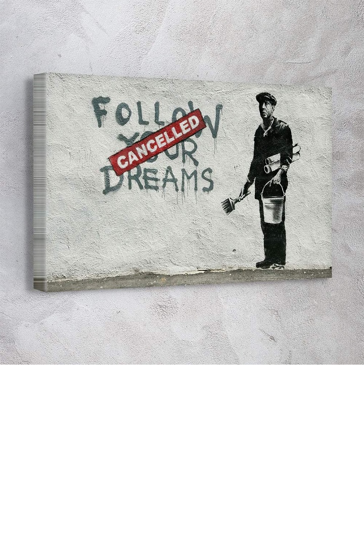 Banksy is a pseudonymous England-based street artist, political activist, and film director whose real name and identity remain unconfirmed and the subject of speculation.