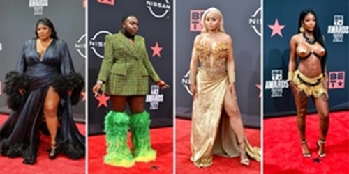 Daring looks celebrities wore on the BET Awards red carpet