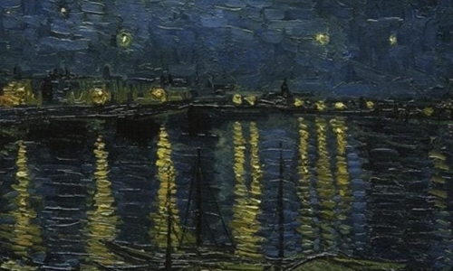 Van Gogh's "Starry Night Over the Rhône"